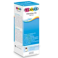 Pédiakid Vitamine D3 Solution Buvable 20ml à JUAN-LES-PINS